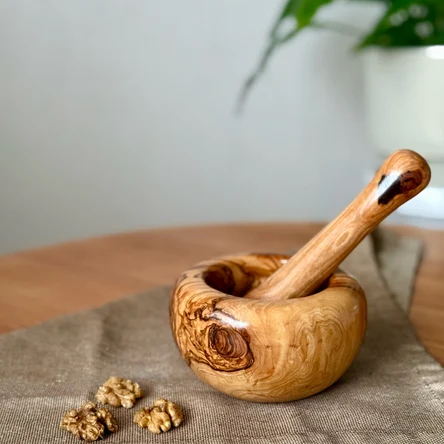 Ступка с пестиком для специй d ~11 см